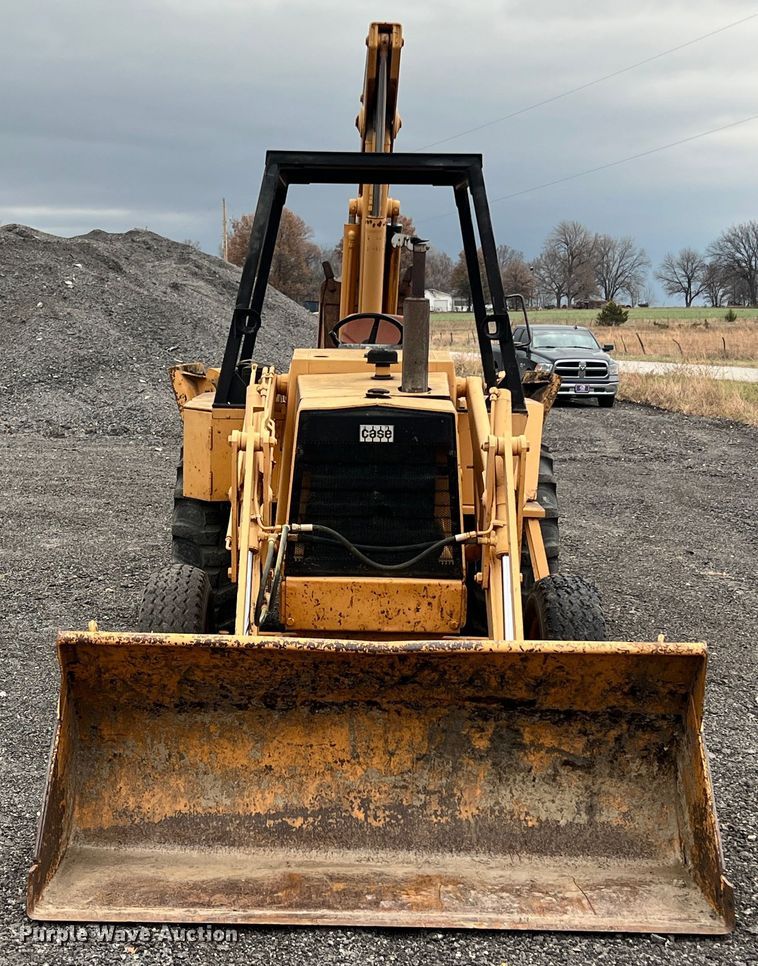 image for item KF9764 1980 Case 580C  backhoe