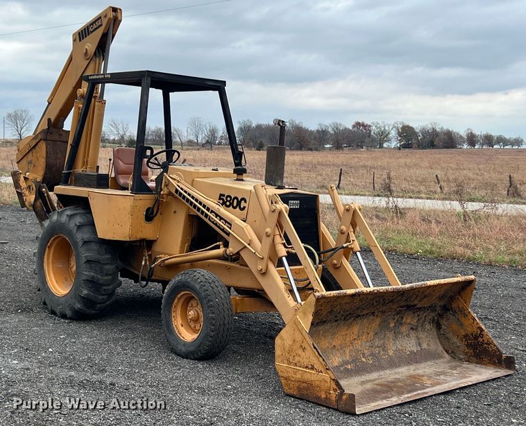 image for item KF9764 1980 Case 580C  backhoe