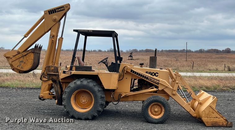 image for item KF9764 1980 Case 580C  backhoe