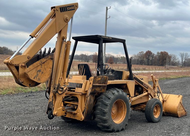 image for item KF9764 1980 Case 580C  backhoe