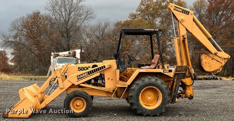 image for item KF9764 1980 Case 580C  backhoe