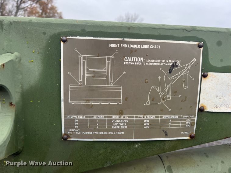 image for item KF9767 1990 Freightliner FLU419  emplacement excavator