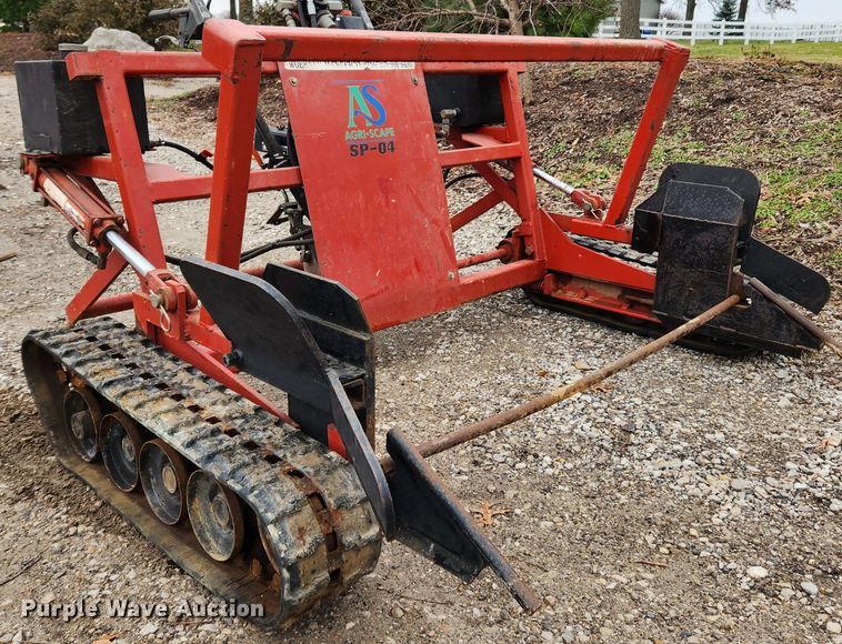 image for item KT9521 Agri-Scrape SP-04  tracked sod installer