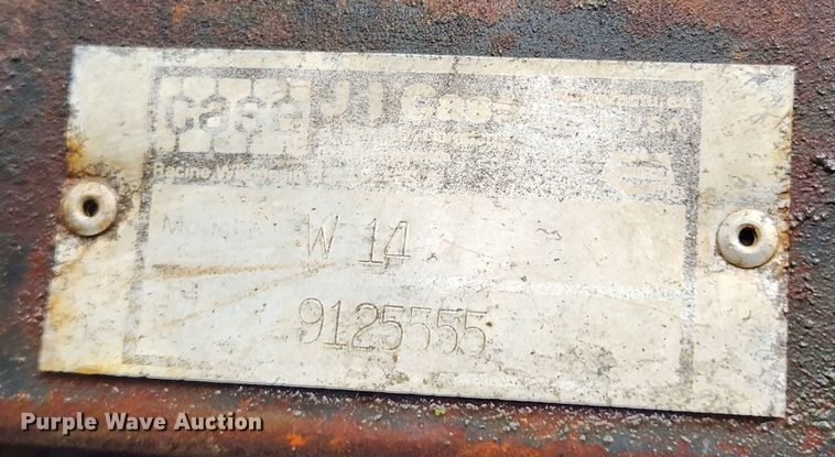 image for item KT9551 1977 Case W14  wheel loader