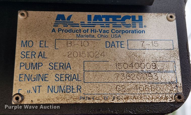 image for item KT9561 2016 Freightliner 108SD  sewer jetter truck