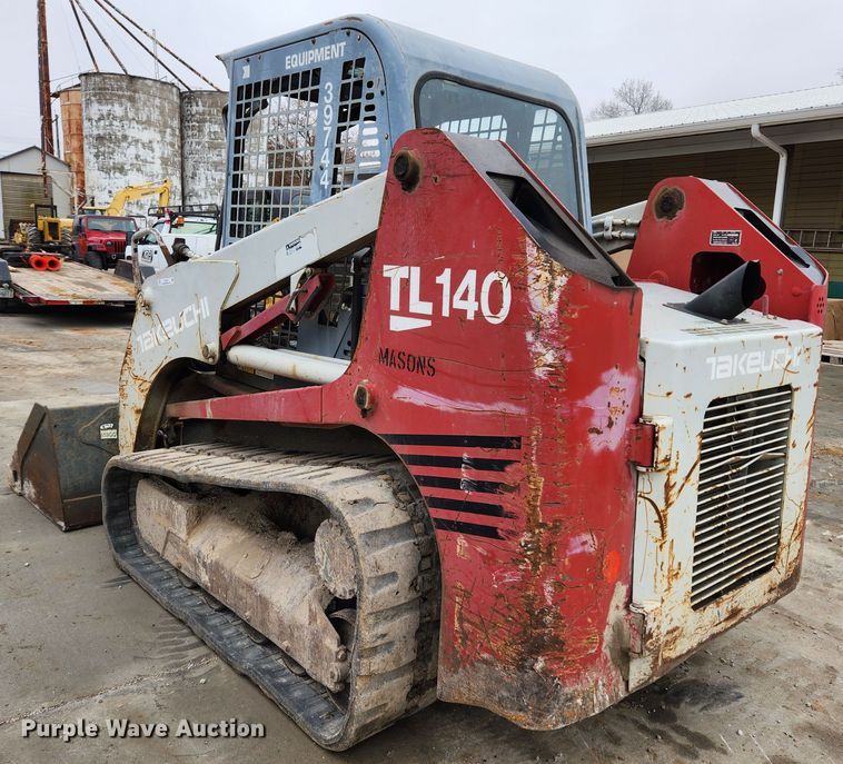 image for item KT9572 2005 Takeuchi TL140  tracked skid steer loader