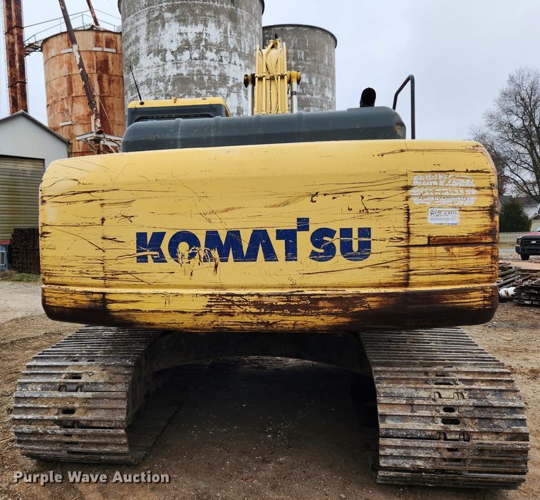 image for item KT9573 2002 Komatsu PC200LC-7L  excavator