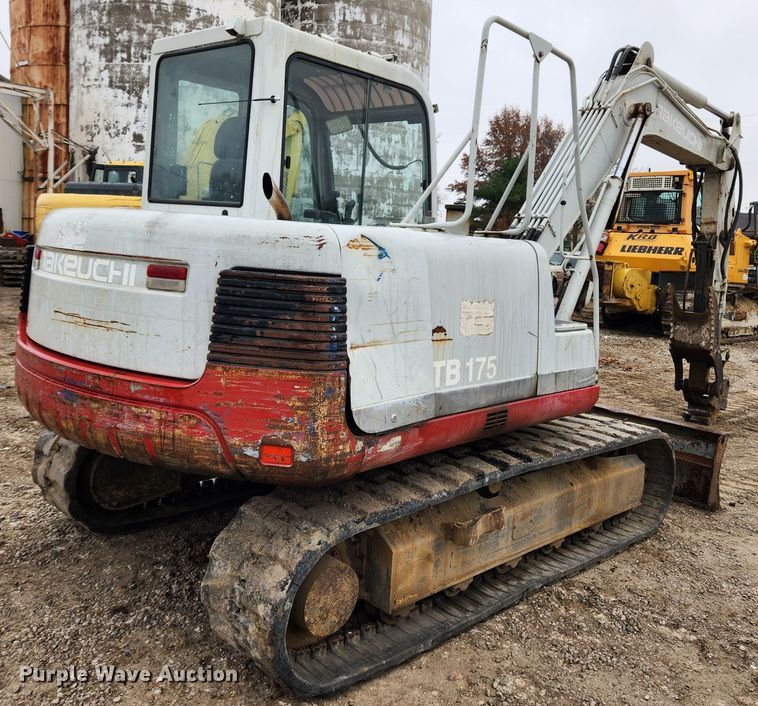 image for item KT9574 2005 Takeuchi TB175  mini excavator