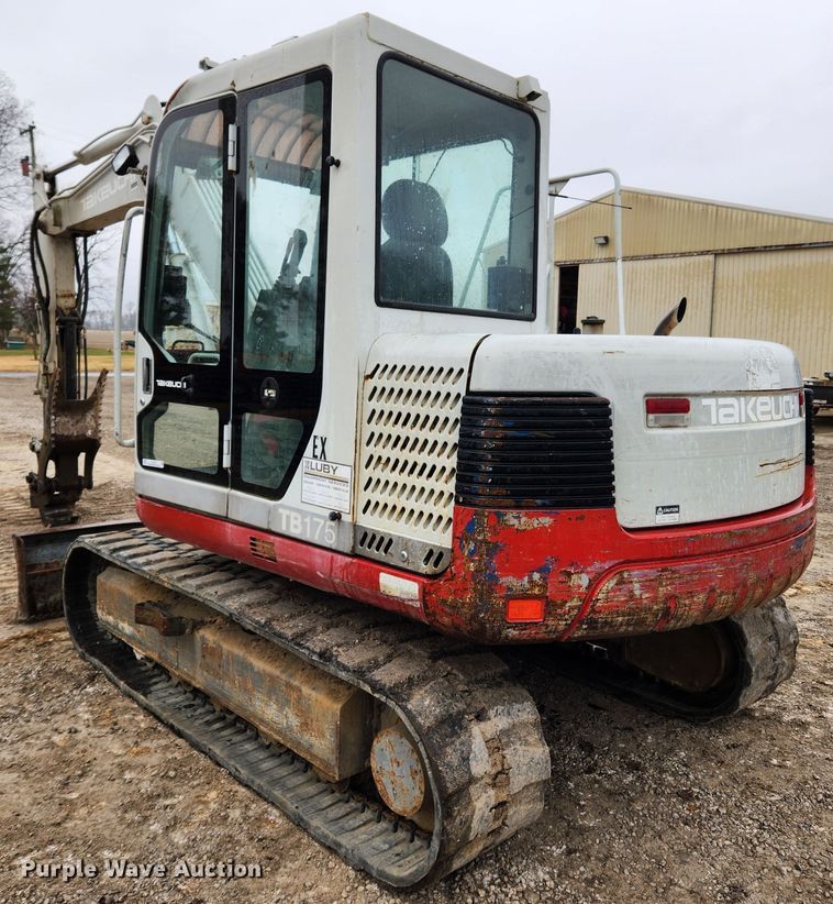 image for item KT9574 2005 Takeuchi TB175  mini excavator