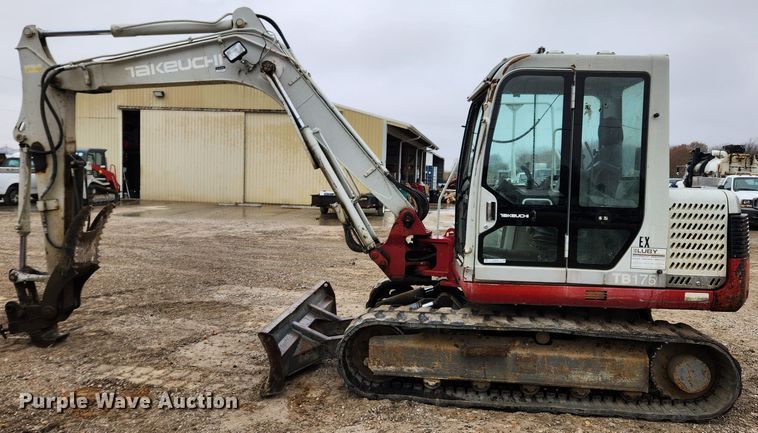 image for item KT9574 2005 Takeuchi TB175  mini excavator