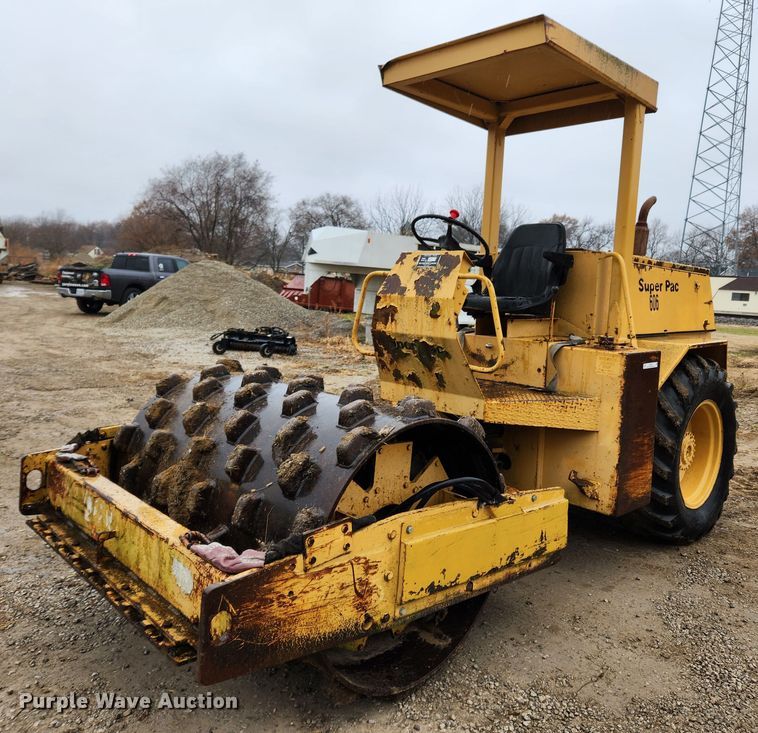 image for item KT9577 1991 Super Pac 600P  single drum vibratory roller