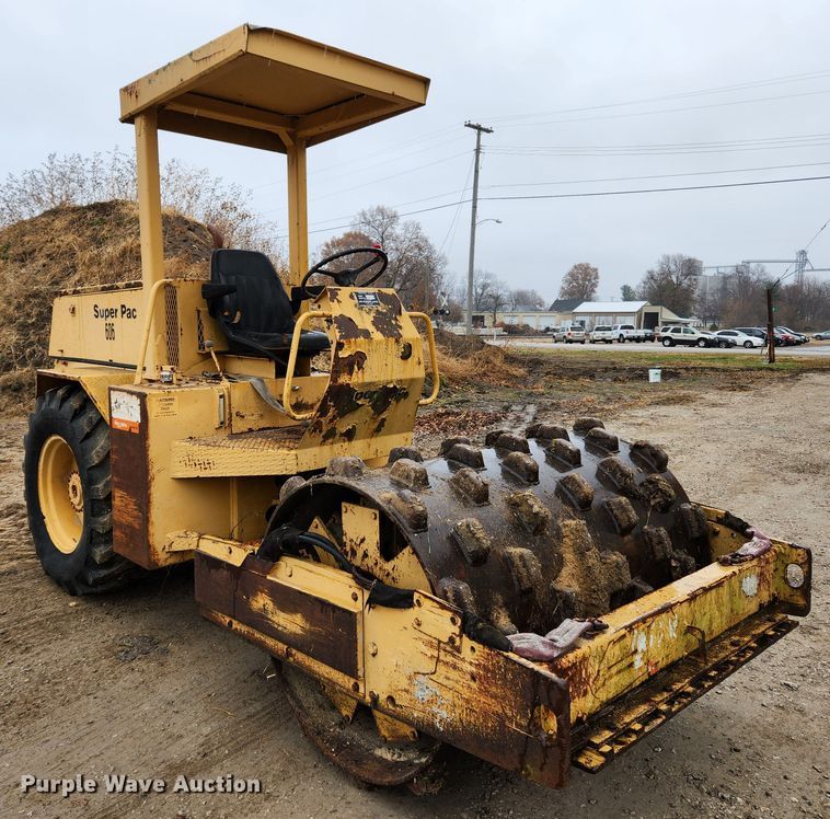 image for item KT9577 1991 Super Pac 600P  single drum vibratory roller