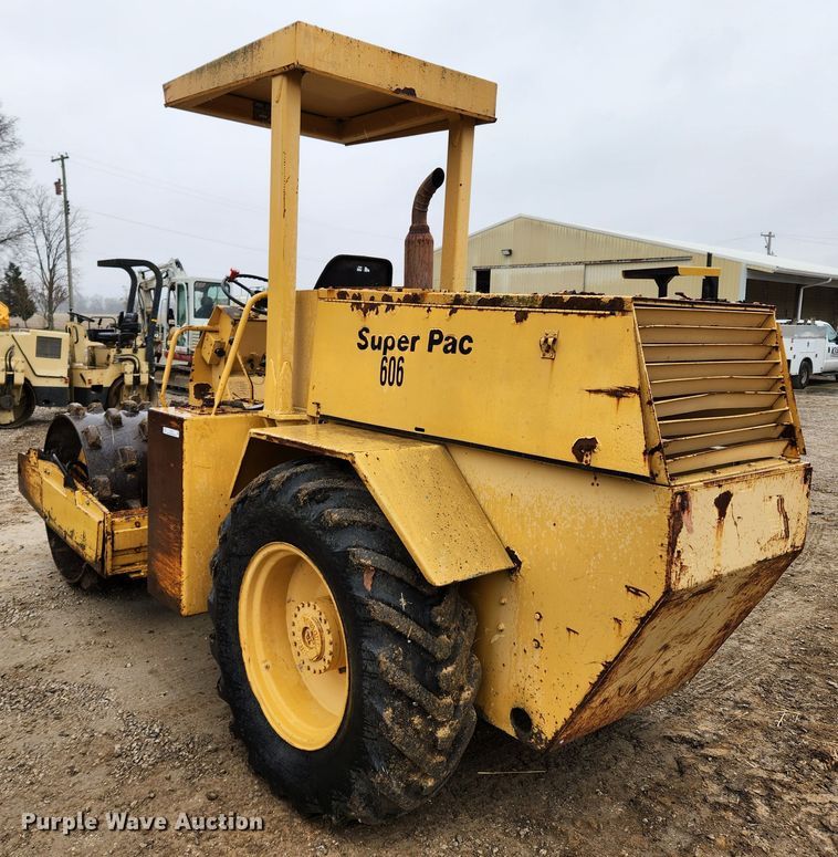 image for item KT9577 1991 Super Pac 600P  single drum vibratory roller