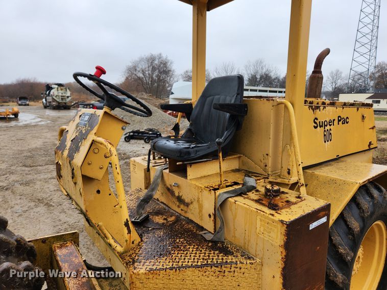 image for item KT9577 1991 Super Pac 600P  single drum vibratory roller