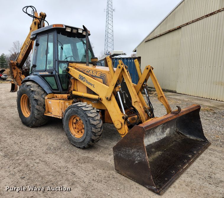 image for item KT9582 1998 Case 590 Super L  backhoe