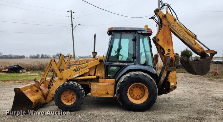 image for item KT9582 1998 Case 590 Super L  backhoe