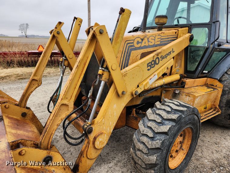 image for item KT9582 1998 Case 590 Super L  backhoe