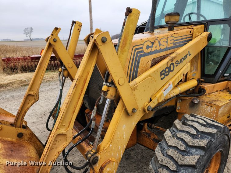 image for item KT9582 1998 Case 590 Super L  backhoe