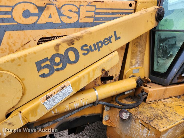 image for item KT9582 1998 Case 590 Super L  backhoe