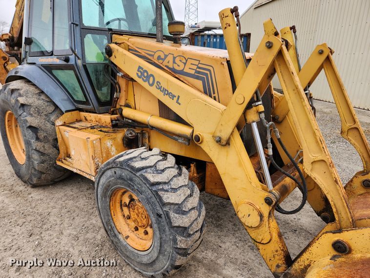 image for item KT9582 1998 Case 590 Super L  backhoe