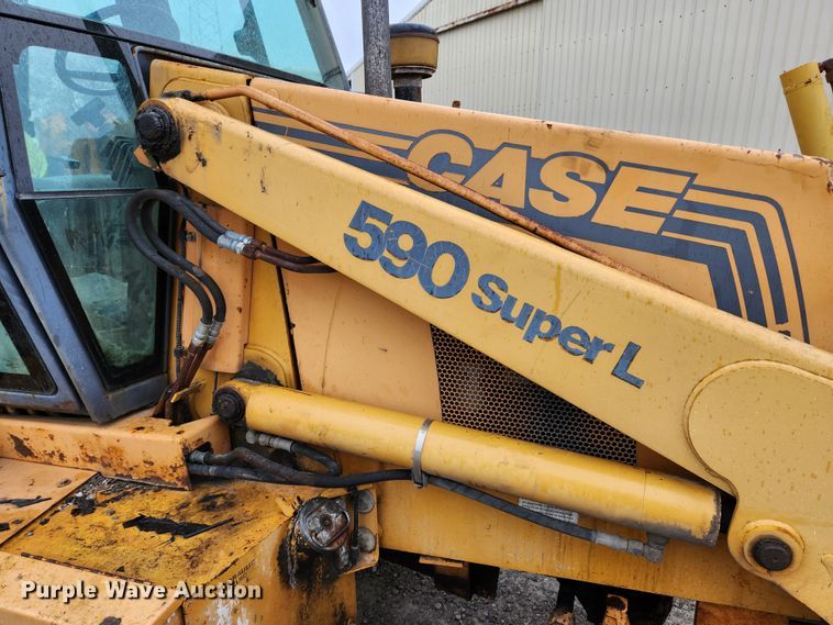image for item KT9582 1998 Case 590 Super L  backhoe