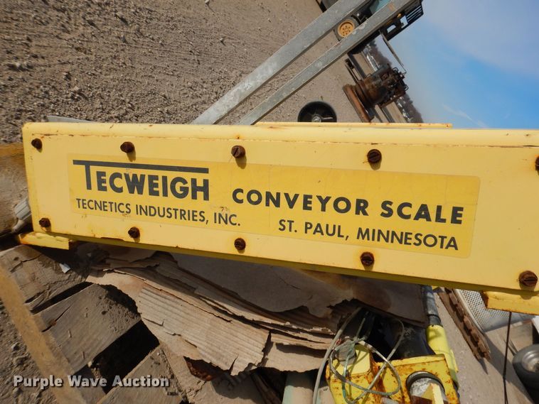 image for item KW9621 Tecweigh  conveyor belt scale