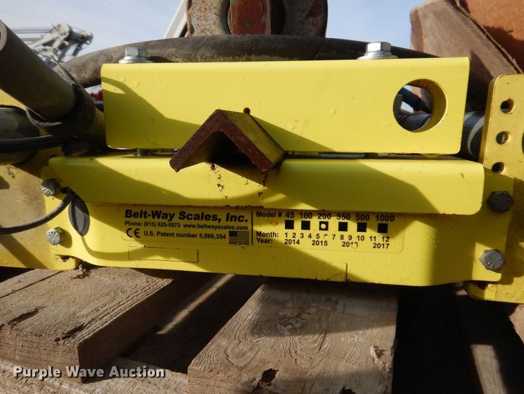 image for item KW9621 Tecweigh  conveyor belt scale