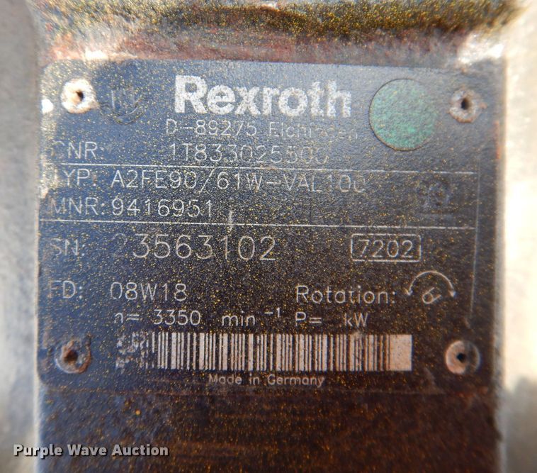 image for item KW9622 (2) hydraulic final drives