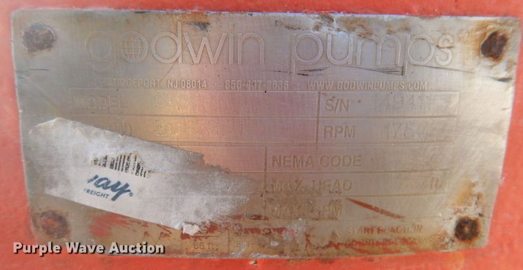 image for item KW9630 Godwin Sub-Prime GSP800SV  submersible trash pump