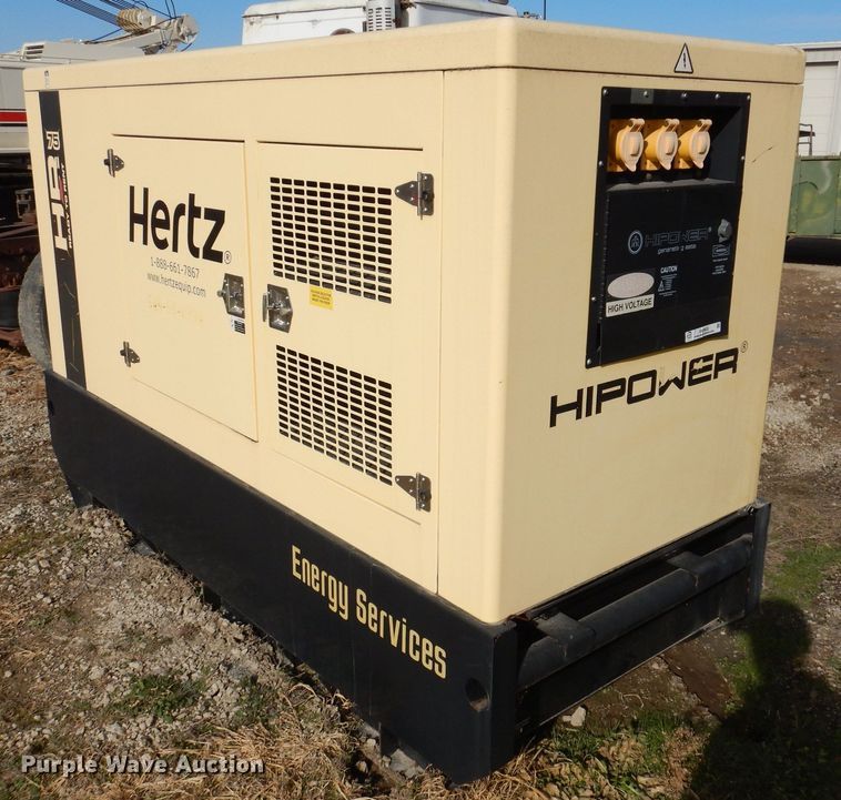 image for item KW9632 2013 Hipower 75  generator