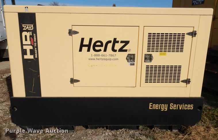 image for item KW9632 2013 Hipower 75  generator