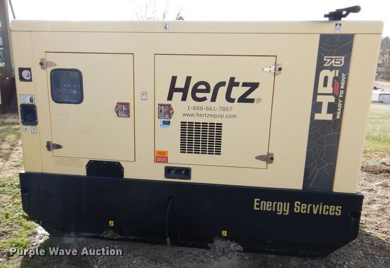 image for item KW9632 2013 Hipower 75  generator