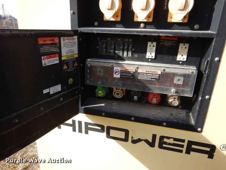 image for item KW9632 2013 Hipower 75  generator