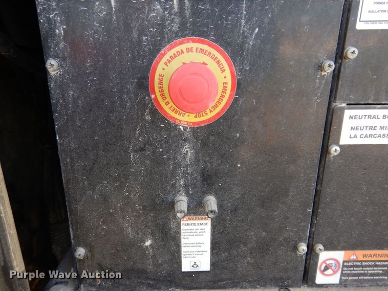 image for item KW9632 2013 Hipower 75  generator