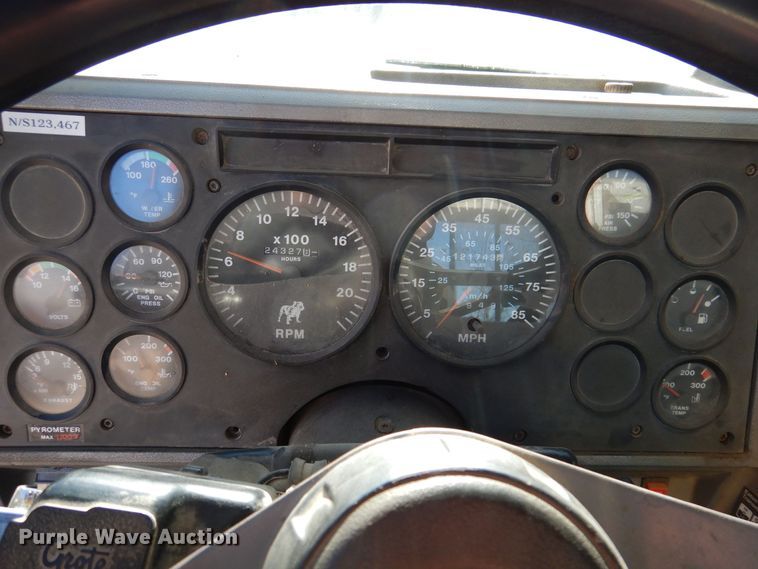 image for item KW9634 1999 Mack CH600  semi truck