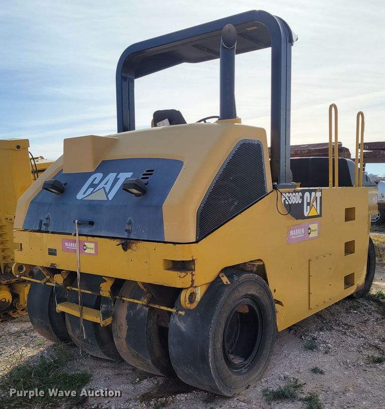 image for item LG9357 2011 Caterpillar PS360C  pneumatic roller