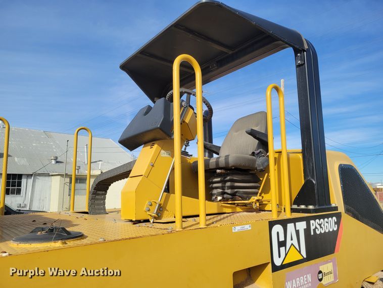 image for item LG9357 2011 Caterpillar PS360C  pneumatic roller