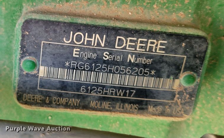 image for item LG9358 2006 John Deere 9520 Scraper Special  4WD tractor
