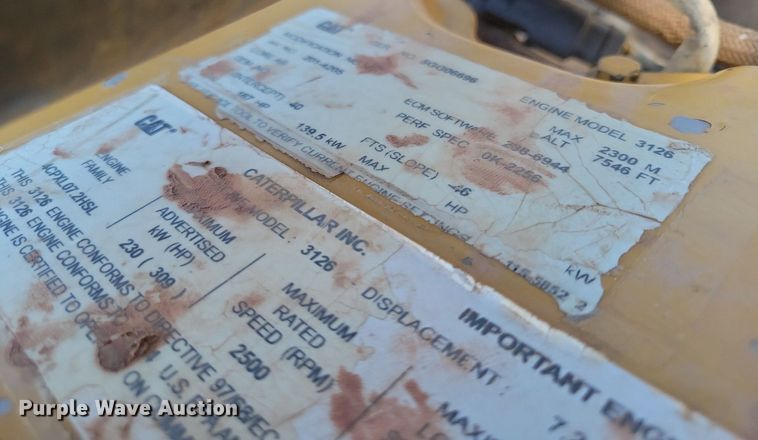 image for item LG9383 2004 Caterpillar 325C L  excavator