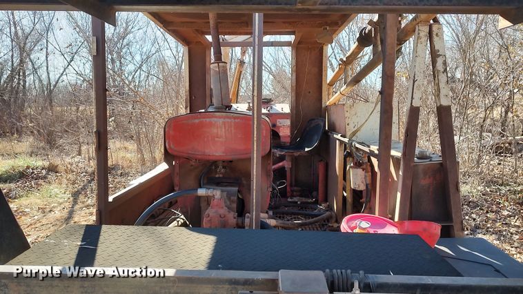 image for item LK9380 Shop built  equipment trailer