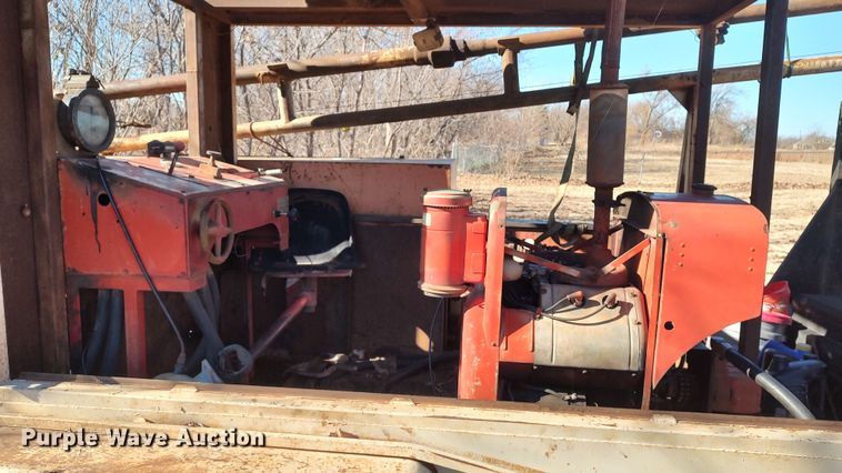 image for item LK9380 Shop built  equipment trailer