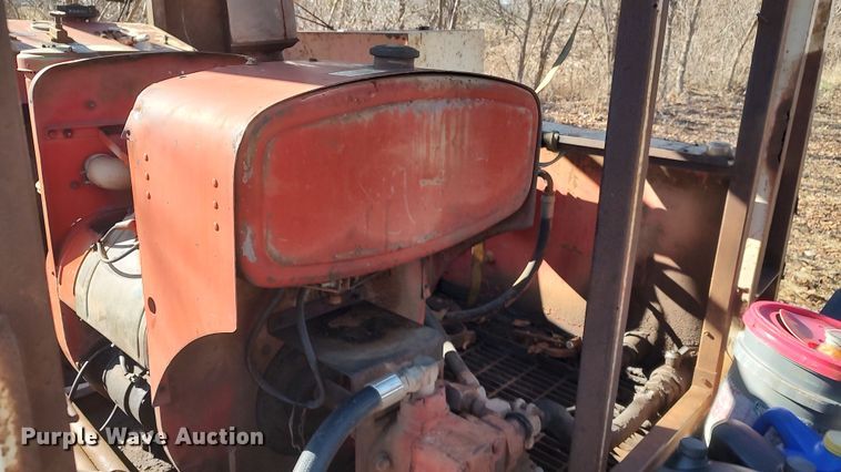 image for item LK9380 Shop built  equipment trailer