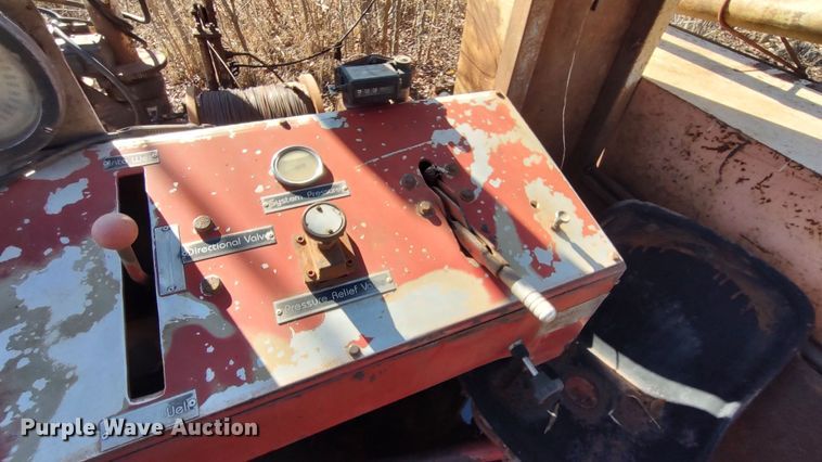 image for item LK9380 Shop built  equipment trailer