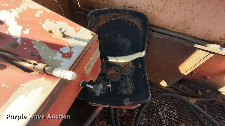 image for item LK9380 Shop built  equipment trailer