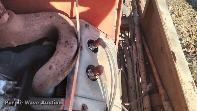 image for item LK9380 Shop built  equipment trailer