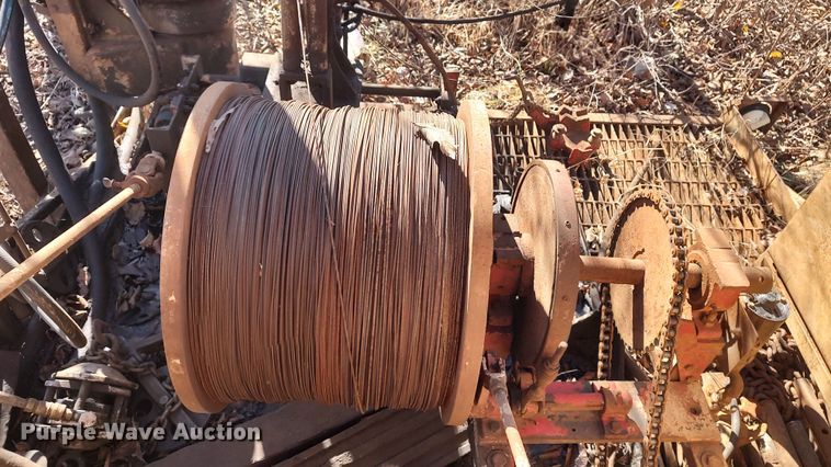 image for item LK9380 Shop built  equipment trailer