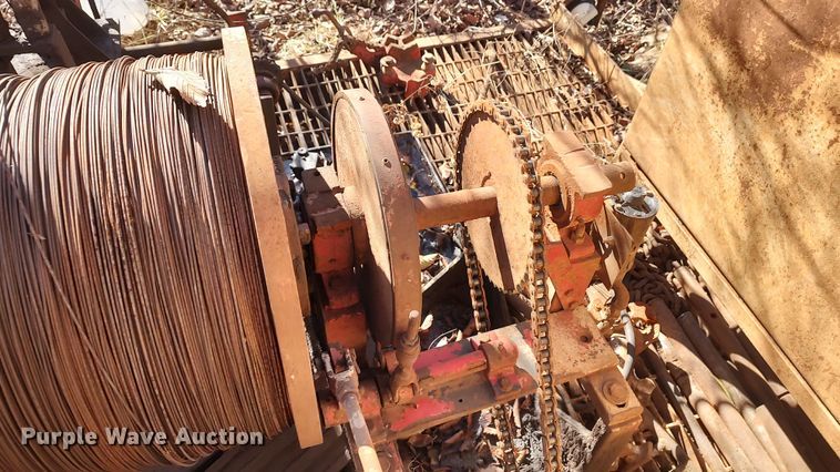 image for item LK9380 Shop built  equipment trailer