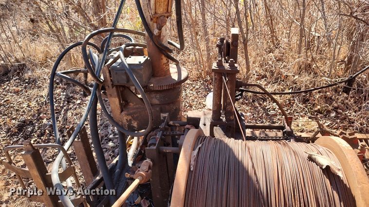 image for item LK9380 Shop built  equipment trailer