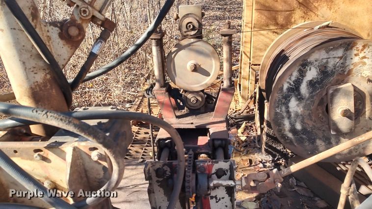 image for item LK9380 Shop built  equipment trailer