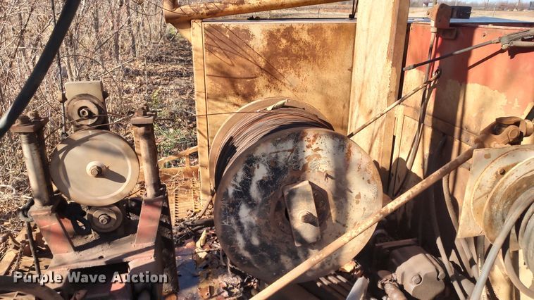 image for item LK9380 Shop built  equipment trailer